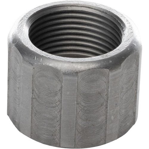 Remington Thread Protector 5/8x24 i karbonstål, ufarget for skreddersydd finish, beskytter gjenger, og passer perfekt til .30-kaliber og magnum-løp.