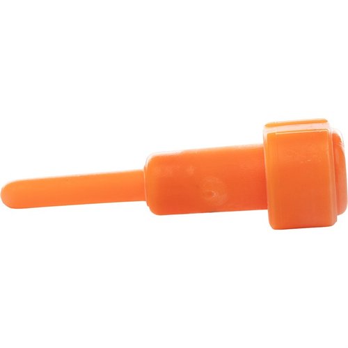 Boonie Packer Magazine Tube Follower for Remington 870 gir en høy synlighet med sin oransje polymer, forbedrer mating pålitelighet og gir rask bekreftelse på tomt magasin.