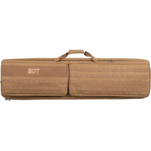 BULLDOG CASES 48" ULTRA-LITE SUPPRESSOR TACTICAL RIFLE CASE gir lett, holdbar beskyttelse for AR-15 og mid-length rifler, med varmebestandig suppressorrom og praktiske lommer.