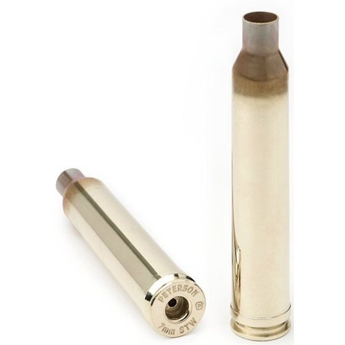 PETERSON CARTRIDGE 7MM STW BRASS gir overlegen presisjon, holdbarhet og pålitelig ytelse, perfekt for langdistanse jakt og høyytelses presisjonsladninger.