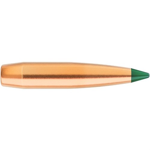 SIERRA TIPPED MATCHKING 7MM (0.284") gir bedre ballistisk koeffisient og pålitelig mating i magasinfedte våpen, ideell for presisjons skyting.