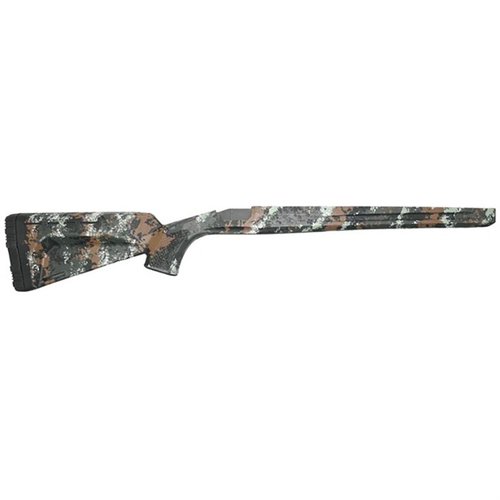 GRAYBOE FLAGSTAFF UMC kompatibel fast stokk laget av slitesterk polymer, lettvektig, værbestandig, med M-LOK spor og QD-kopper for enkel montering.