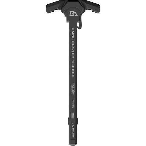 BREEK ARMS Sledgehammer Omni-Buster ambidextrous charging handle reduserer gass, er laget av 7075-T6 aluminium og passer til alle mil-spec AR-15 plattformer.
