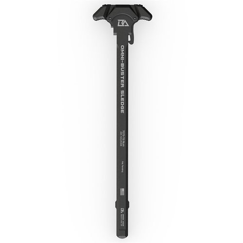 BREEK ARMS Sledgehammer Omni-Buster er en ambidextrous charging handle for AR-308, med maksimal gassredusering og kompakt design for enkel manipulering.