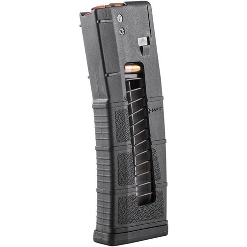 5.56 NATO 10RD Pinned Rifle Mag med 30RD kropp for AR-15 har en permanent 10 runders kapasitet, forbedret holdbarhet og pålitelig mating med lav profil.