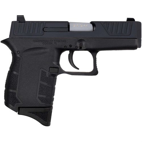 DB9 fra Diamondback er en ultra-kompakt 9mm pistol med lett polymerramme, pålitelig ytelse og behagelig grep, perfekt for skjult bæring.