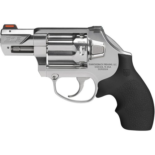 DIAMONDBACK SDR .357 MAGNUM/.38 SPL +P revolver med 2" løp, kompakt design, høy presisjon, og pålitelighet for personlig beskyttelse.