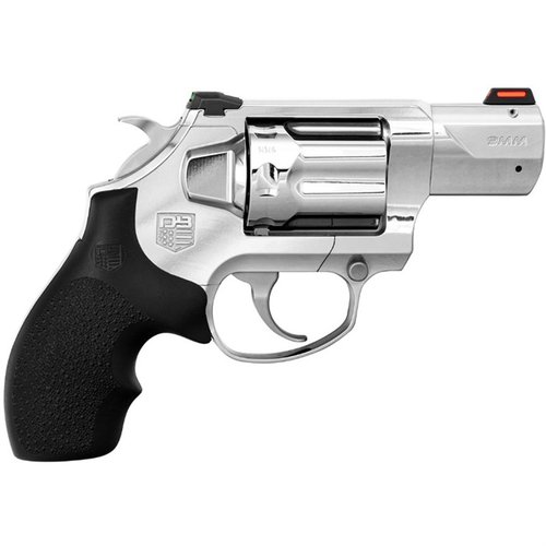 DIAMONDBACK SDR 9MM +P revolver med 2" løp tilbyr pålitelighet, kompakt design, lavprofil fiberoptiske sikter og en jevn avtrekker for optimal presisjon.