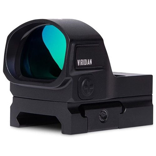 Viridian RFX25 1X20 Micro Green Dot Sight tilbyr rask måletaking, 3 MOA grønn prikk, IPX6 vanntett, og 30,000+ timer batterilevetid for pålitelig ytelse.