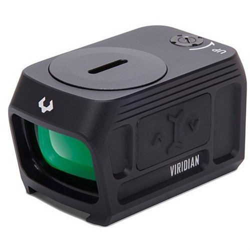 Viridian RFX45 Pro gir rask måloppnåelse med sitt 5 MOA grønne punkt, holdbar 6061 aluminiumkonstruksjon og INSTANT-ON® aktivering for maksimal pålitelighet.