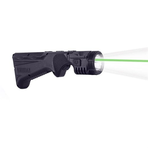 4LUX 2K DUO kombinerer et kraftig grønt laser og 2060 lumen taktisk lys i et ergonomisk M-LOK grep, perfekt for AR-15, AK-47 og taktiske hagler.