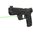 VIRIDIAN E SERIES GREEN LASER SIGHT FOR RUGER 5.7 BLACK