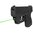 VIRIDIAN E SERIES GREEN LASER SIGHT FOR TAURUS GX4 BLACK