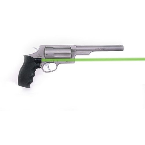 Viridian Grip Laser for Taurus Judge gir presisjon med ergonomisk grep, oppladbare batterier, rask installasjon og pålitelig laserjustering for bedre skudd.