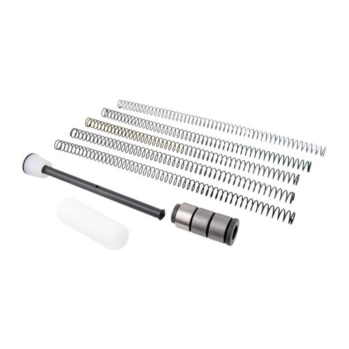 Gen 2 Silent Captured Spring gir en jevnere og stillere AR-funksjon, med justerbar fjær og lett aluminiumsguide som reduserer friksjon og vibrasjon.