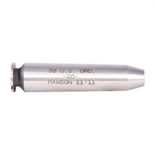 Manson Precision Rimless Cartridge Headspace Gauge gir presisjonsmåling av hylse, laget av herdet stål, som sikrer sikker og pålitelig funksjon av skytevåpen.