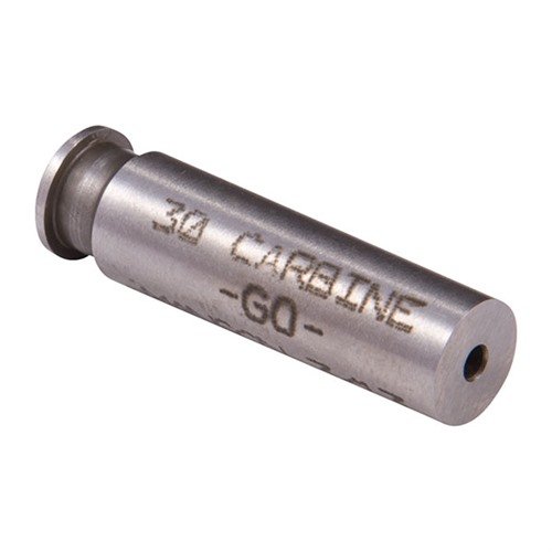 Manson Precision Rimless Cartridge Headspace Gauge sikrer presis måling av headspace, laget av herdet stål for holdbarhet og tilgjengelig i flere kalibre.