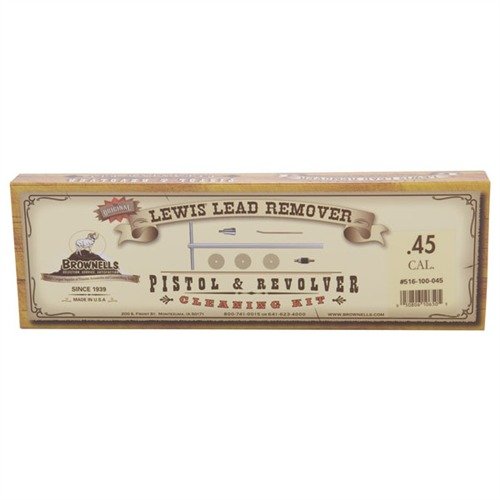 Lewis Lead Remover fjerner effektivt blyfoulings fra pistolens forcing cone, løp og kammer uten å skade våpenet, og gir optimal presisjon.