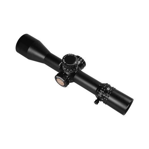 Nightforce ATACR 4-16x50mm gir en lys, perfekt bilde med ekstra-lav dispergering glass, holdbar konstruksjon og presise justeringer for langdistanse skyting.