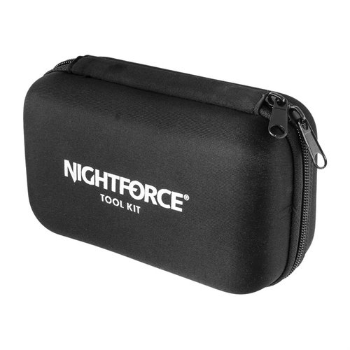 Nightforce Optics Riflescope Mounting Tool Kit har alt du trenger for å montere din høykvalitetsoptikk, og sikrer en trygg og stabil oppsett uten nulltap.