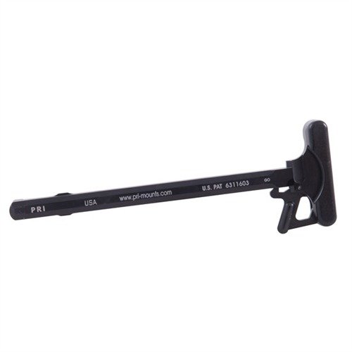 Precision Reflex Gas Buster Charging Handle deflekterer gass og smuss bort fra ansiktet, laget av slitesterk 7075 T6 aluminium for maksimal pålitelighet.