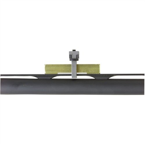 VENT RIB TOOL fra MURRAYS retter ut bulker i shotgun vent ribs på minutter. Enkel å feste, rask i bruk, med en messingbro som ikke merker ribben.