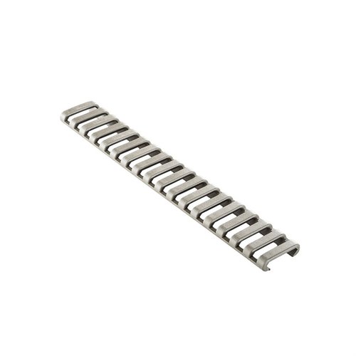 18-slot LowPro Ladder Rail Cover girer et komfortabelt, non-slip grep for bedre våpenkontroll, beskytter hender og rails under lagring og transport.
