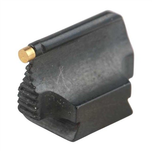 Presisjonssikter laget av stål med en elegant kontur, perfekt for rifler med ramp, tilgjengelig med 1/16" gull eller hvit polymer perle.