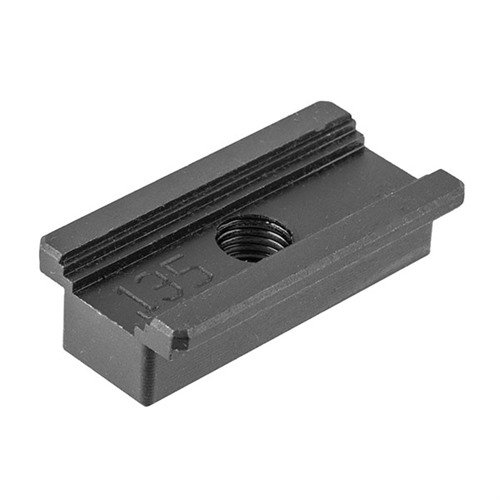 SIGHT PRO & RANGEMASTER SIGHT MOVER SLIDE SHOES gir spesifikke klemmer for ulike våpen, og sikrer presis justering ved bruk av MGW Sight Pro.