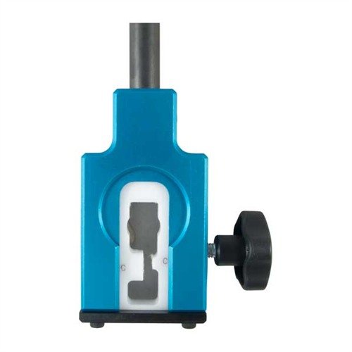 Profesjonelt verktøy som forhindrer at rammen spretter, med tilpassede inserts som fordeler kraften jevnt over revolverens ramme.