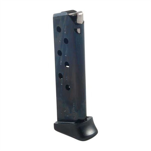 WALTHER PPK/S 7RD 380ACP MAGAZINE fra MEC-GAR er laget av sertifisert karbonstål, TIG-sveiset for holdbarhet og uten sømmer, perfekt for din pistol.