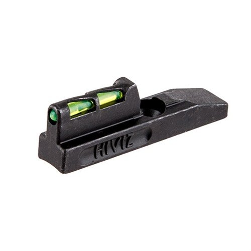 HIVIZ LITEWAVE front sight gir et holdbart design med maksimal lysinnsamling, passer til Ruger® MK II/III og Browning Buckmark, inkludert utskiftbare LitePipes.