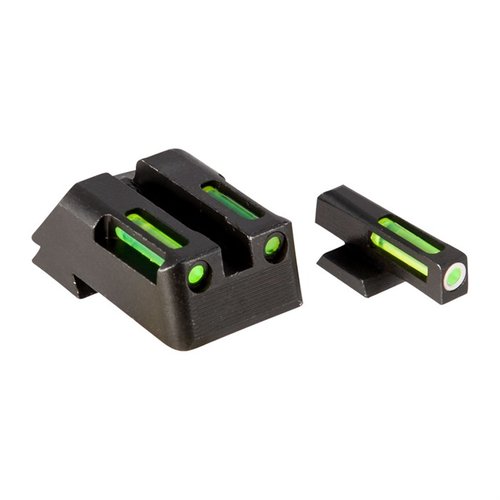 HIVIZ LiteWave H3™ sikter gir overlegen synlighet i alle lysforhold med grønne Tritium-dots og en oransje ring for rask sikting. Passer til 1911 pistoler.