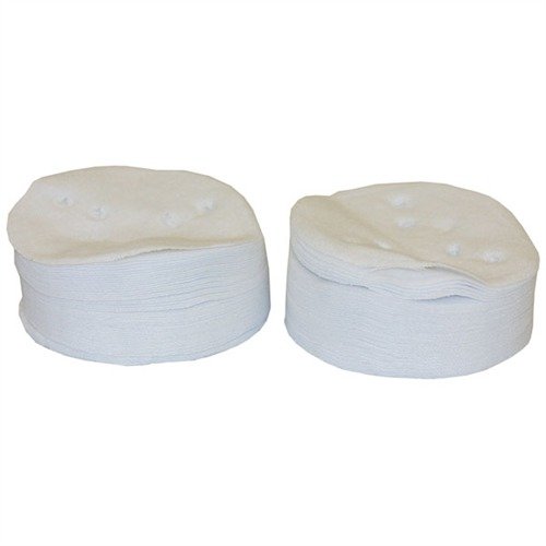 Otis Cleaning Patches er laget av 100% bomull, kan brukes opptil 6 ganger og rengjør effektivt alle våpen fra .22 kaliber til 12./10 gauge.