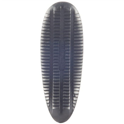 D550 DECELERATOR RECOIL PAD gir utmerket demping av rekyl, med en glatt overflate og solid svart base, perfekt for trap-skyting uten hvit linje.