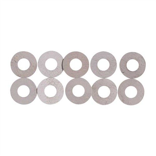 Forbedre S&W avtrekk og jevn funksjon med disse sideplate shims, laget av 302 rustfritt stål. Passer K, L & N rammer. Pakke med 10.