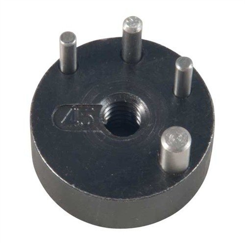 Optimal for hammer og sear arbeid; gir nøyaktig, gjentakbar oppsett og justeringer for flere våpen. Inkluderer adapter for Colt Govt.