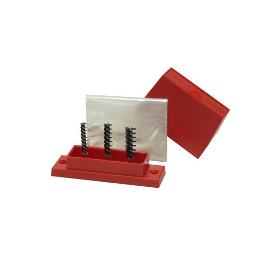 Forster Case Graphiter reduserer friksjon i hylsehalser, rengjør og smører samtidig, og inkluderer nok motor mica til 2000-3000 hylser.