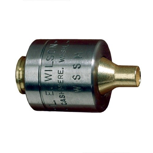 L.E. Wilson Rifle Case Holder gir presis støtte for trimming, reaming og deburring av hylser, og sikrer nøyaktighet og ensartethet i hvert steg.