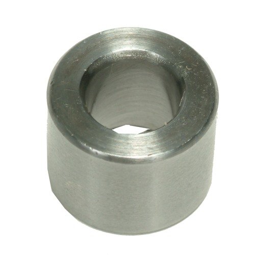 Herdet rustfritt stål neck bushing fra L.E. Wilson gir presisjonsjustering av hylsehalsen, med mulighet for finjustering og økt grep.