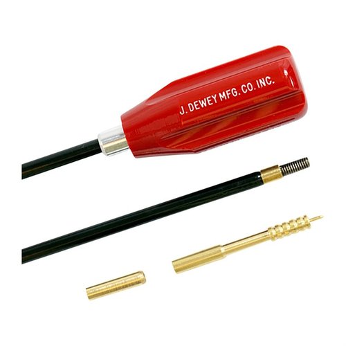 Dewey rengjøringsstenger er favoritter blant konkurranseskyttere, med slitesterk belegg og inkluderte jag og børsteadapter for enkel rengjøring.