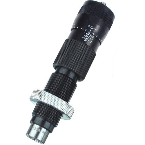 Forster Ultra Micrometer Seater Die gir presisjon med justering av kule-settedybde i .0005" til .001" intervaller, perfekt for konsistente runder.