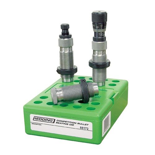 Competition Pro Carbide Die Set .45 ACP fra Redding gir presis sizing med Titanium Carbide, optimal bullet seating og separat crimping for bedre ytelse.