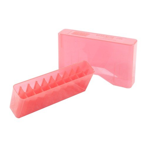 MTM CASE-GARD J-20 ammo bokser er laget av holdbar polypropylene, passer lett i lommen, og holder spesielle ladninger adskilt under jakt.