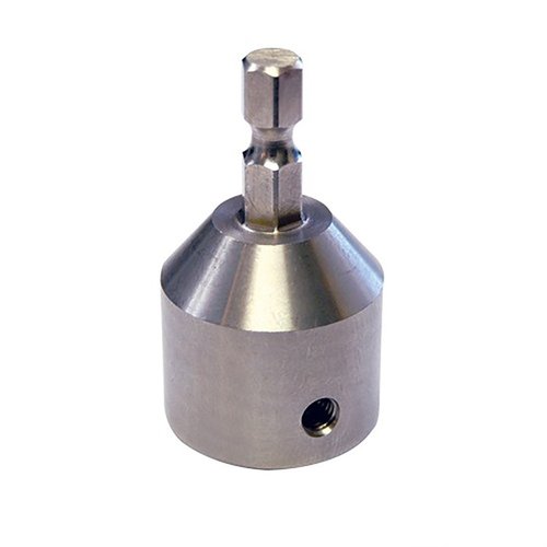 Sinclair Case Trimmer Carbide Cutter Power Adapter øker effektiviteten ved trimming, fjerner behovet for Delrin™-vaskeren og fungerer kun med Carbide Cutter Upgrade Kit.