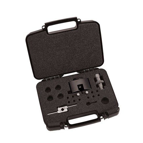 NT-4000 Premium Neck Turning Kit gir deg alt du trenger for presisjonsarbeid med inkludert Deluxe Neck Turning Tool, expander die og oppbevaringskasse.