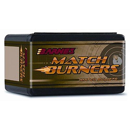 Barnes Match Burner 6mm (0,243") kuler tilbyr presisjon og overkommelighet, perfekt for konkurranseskyttere og hverdagsbruk med høy ytelse.