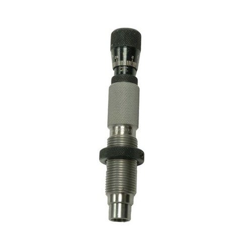 Redding Competition Bullet Seater gir presis justering av settedybde med micrometer i .001". Glidende kammer for jevn bruk, perfekt for 28 Nosler.