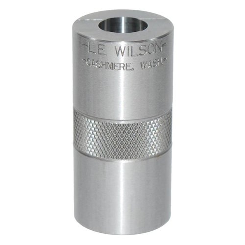 WILSON CASE GAGE sikrer korrekt headspace og unngår overdimensjonering av hylser, perfekt for 7⁄8"-14 press type dies og belted mags.