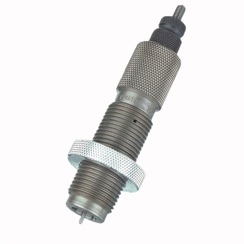 Forster Full Length Sizing Dies gir høy kvalitet og presisjon, med E-Z Out Expander for konsentriske hylser og Cross Bolt Die Locking Ring for sikkerhet.